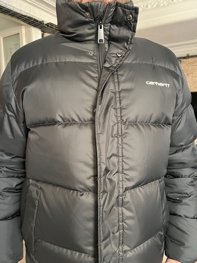 Cazadora Carhartt Hombre Deming Negro