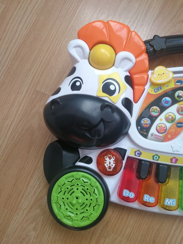 Piano cebra marchosa de Vtech
