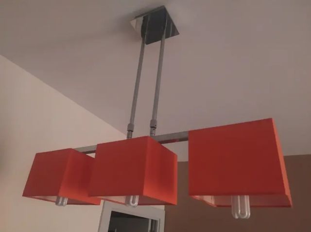 Lampara decoración comedor 