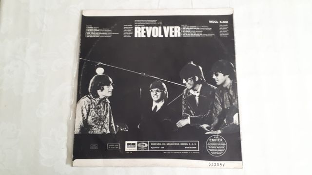 The Beatles. Revolver, Rubber Soul. Vinilos origin