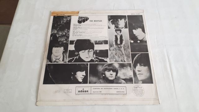 The Beatles. Revolver, Rubber Soul. Vinilos origin