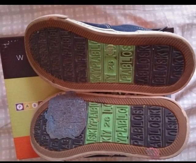 zapatillas pablosky 26