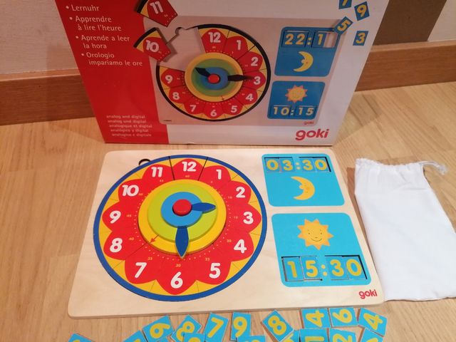 Juego educativo Aprende las horas.