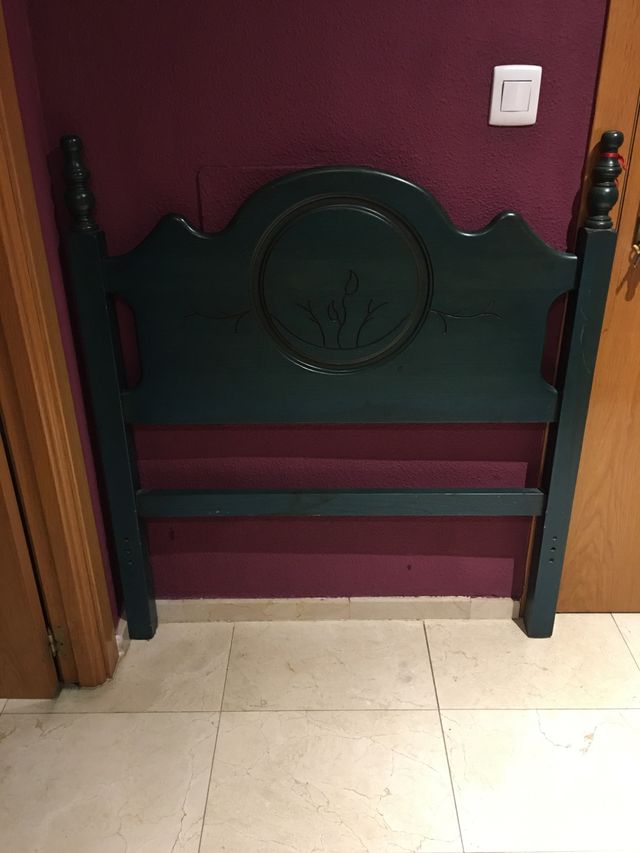 Cabezal de pino para cama de 90.Dispongo de 2.