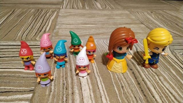 Pinypon Blancanieves el principe y los 7 enanitos