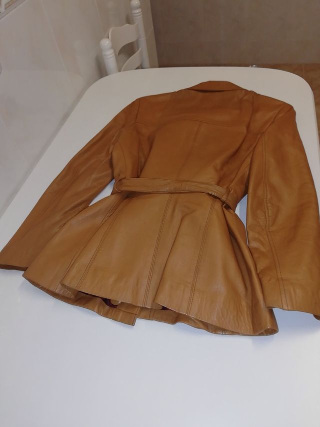 chaqueta de cuero