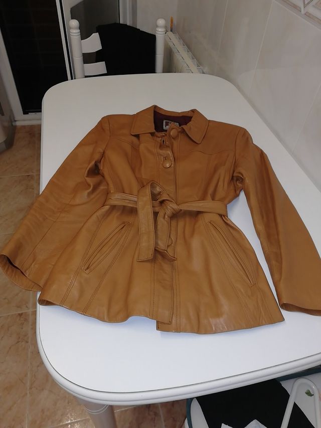 chaqueta de cuero