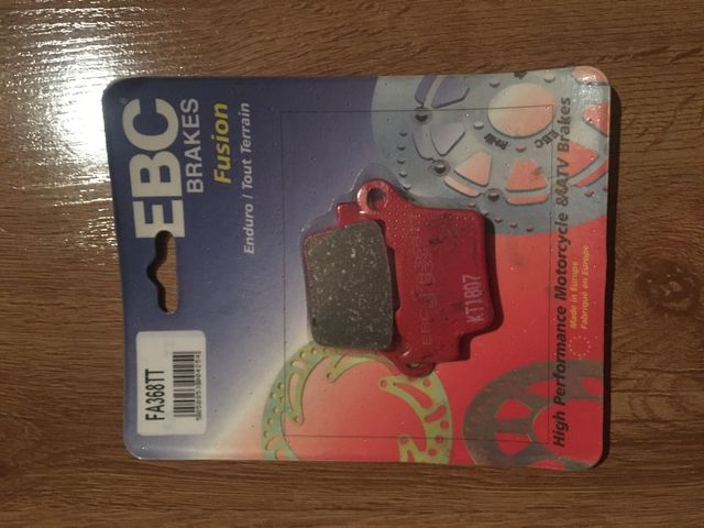 Pastillas de freno ebc FA368TT