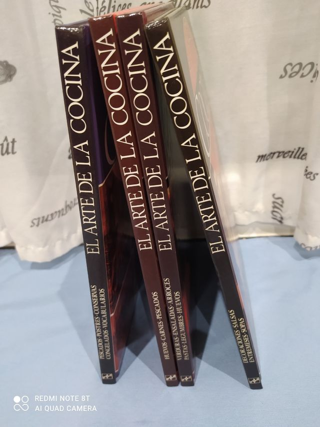 4 Tomos El arte de la cocina