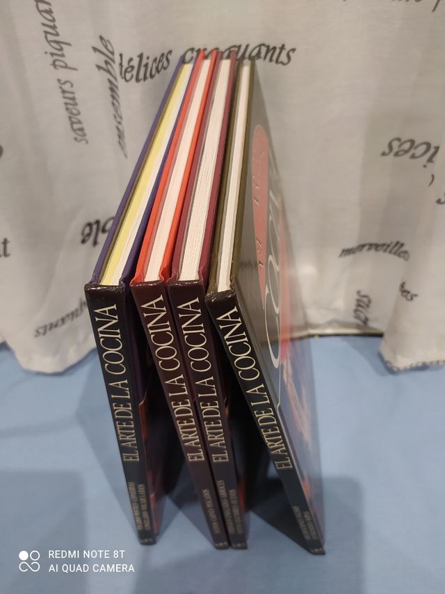 4 Tomos El arte de la cocina