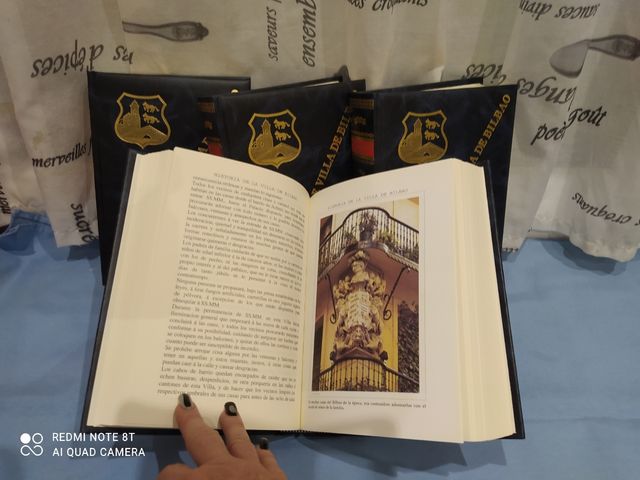4 Tomos de Historia de la Noble Villa de Bilbao