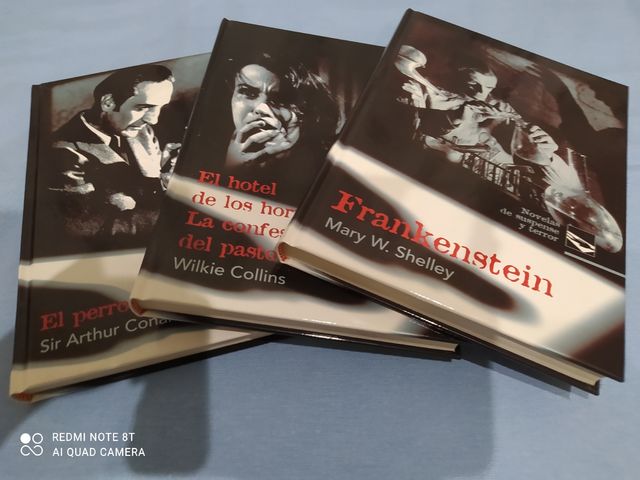 3 Libros de Suspense y Terror
