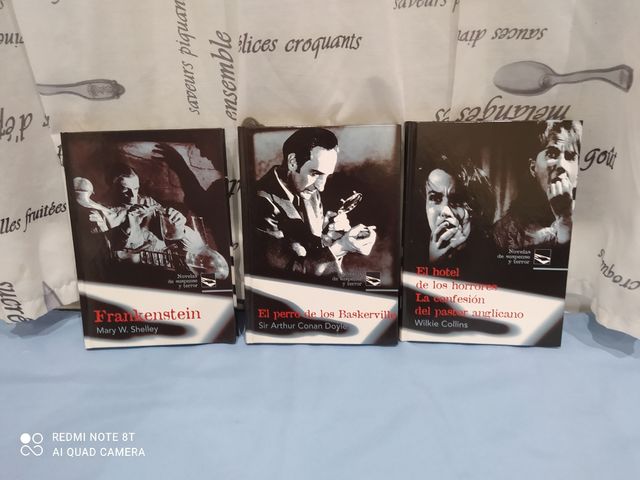 3 Libros de Suspense y Terror