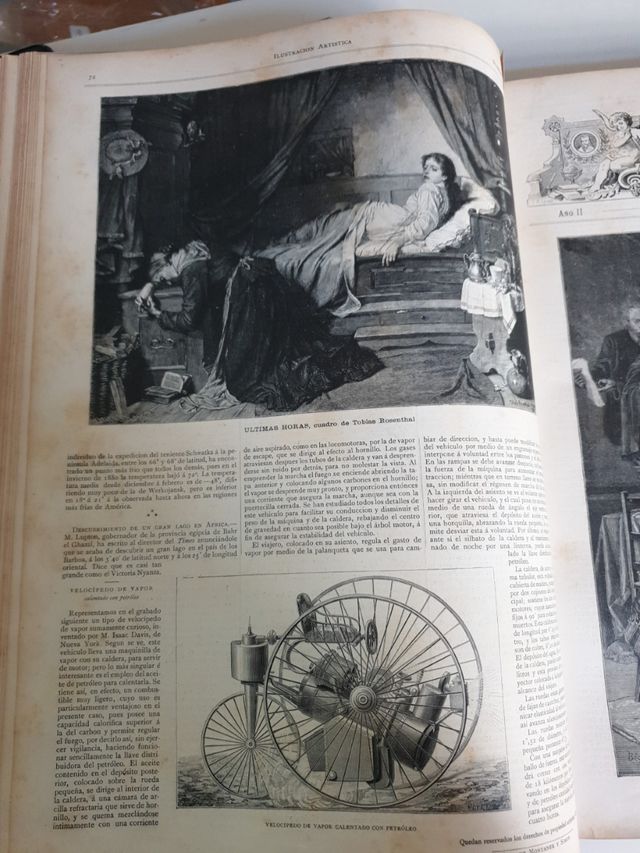 Libro Ilustracion Artistica 1883 Tomo 2