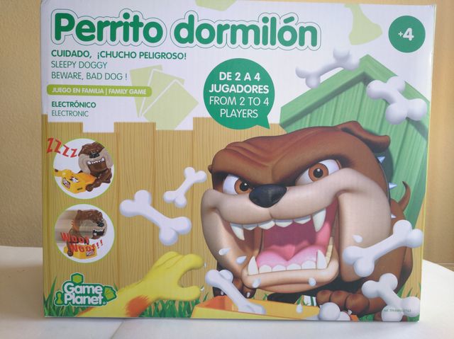 Perrito NUEVO dormilón guardián de huesos