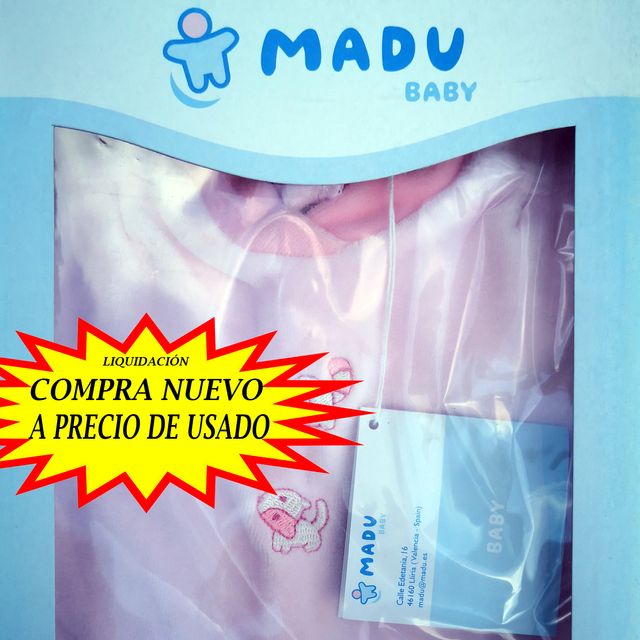 PIJAMA NUEVO, ROSA , TALLA 1 MES