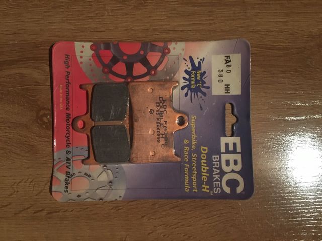 2 juegos Pastillas de freno ebc FA380HH