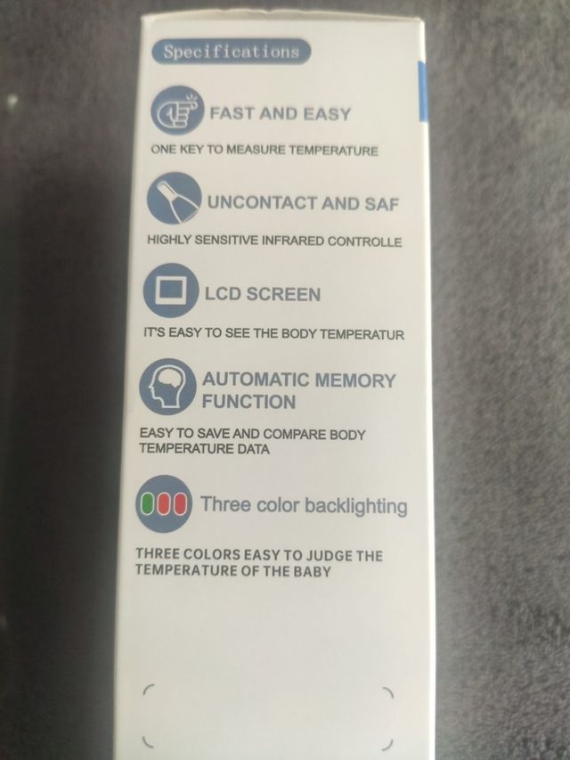 Termómetro Infrarrojo Sin Contacto