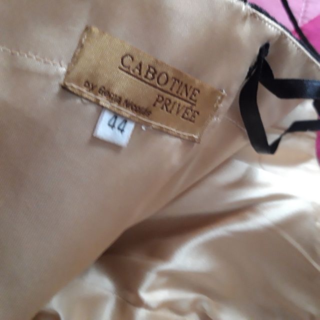 Vestido de noche dos piezas