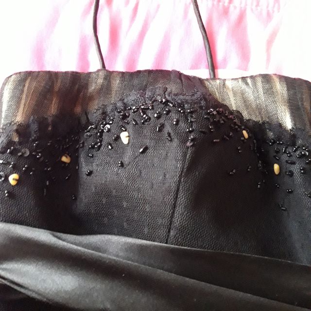 Vestido de noche dos piezas