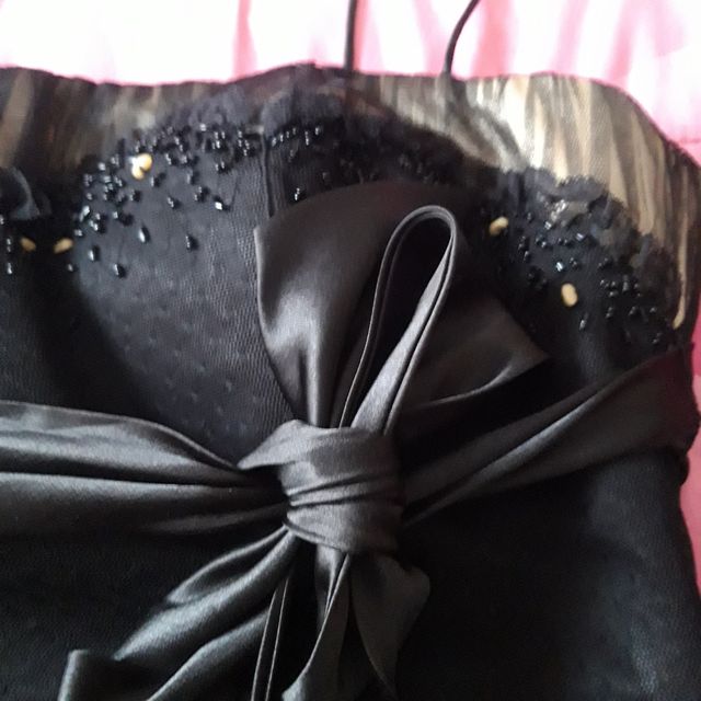 Vestido de noche dos piezas