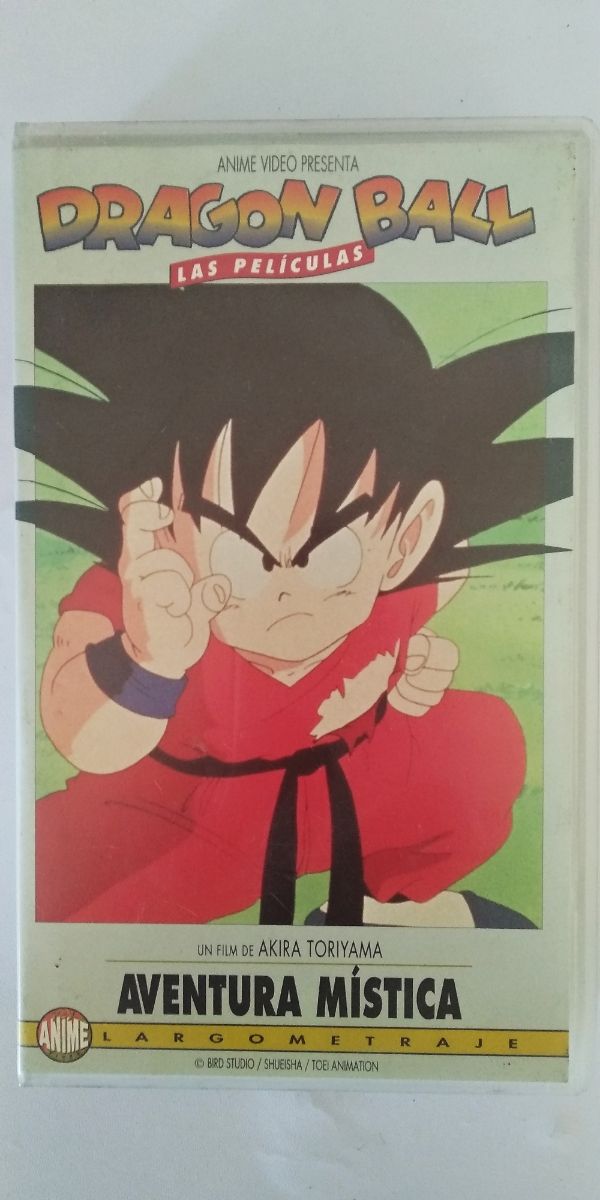 VHS Dragon Ball Aventura Mística
