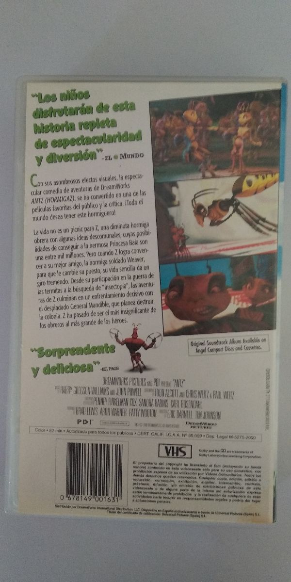 VHS Antz Hormigaz