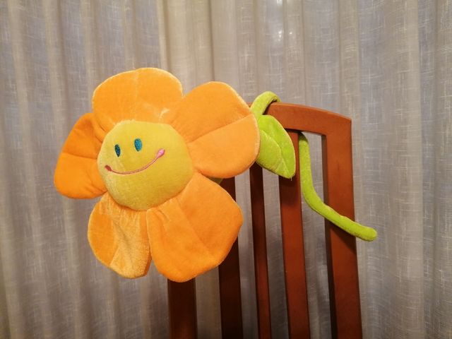 Flor de peluche