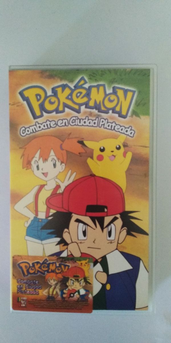 VHS Pokemon Combate en ciudad plateada