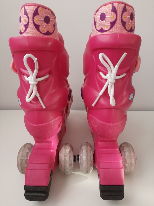 Patines infantiles tres ruedas convertibles