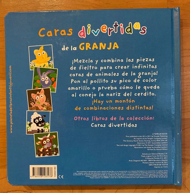 LIBRO "CARAS DIVERTIDAS"