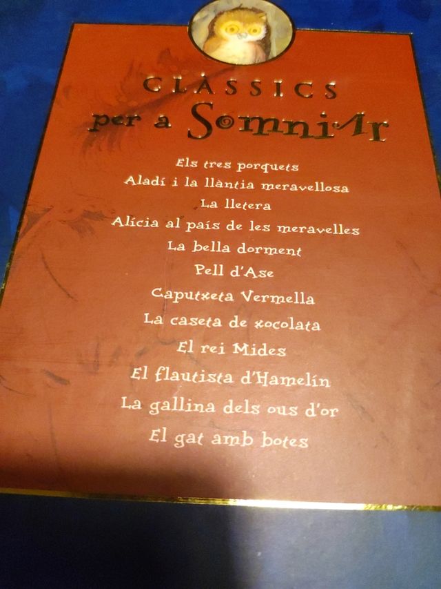 12 CONTES CLÀSSICS PER SOMIAR ( llibre )