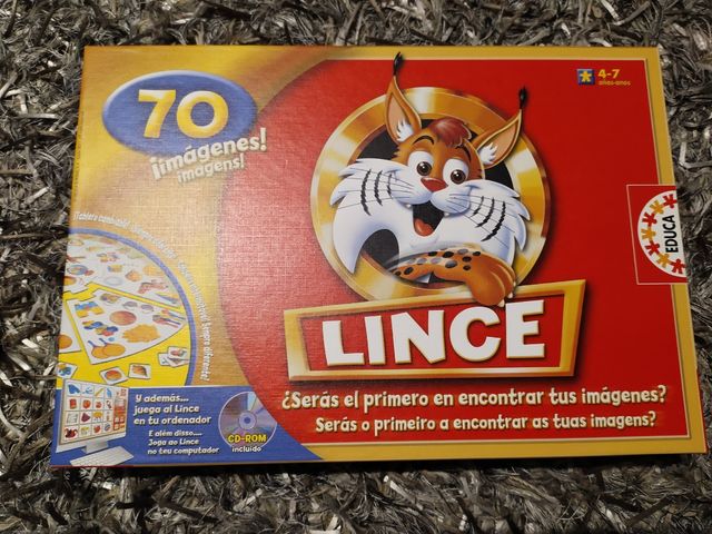 Juego de lince y juego de preguntas