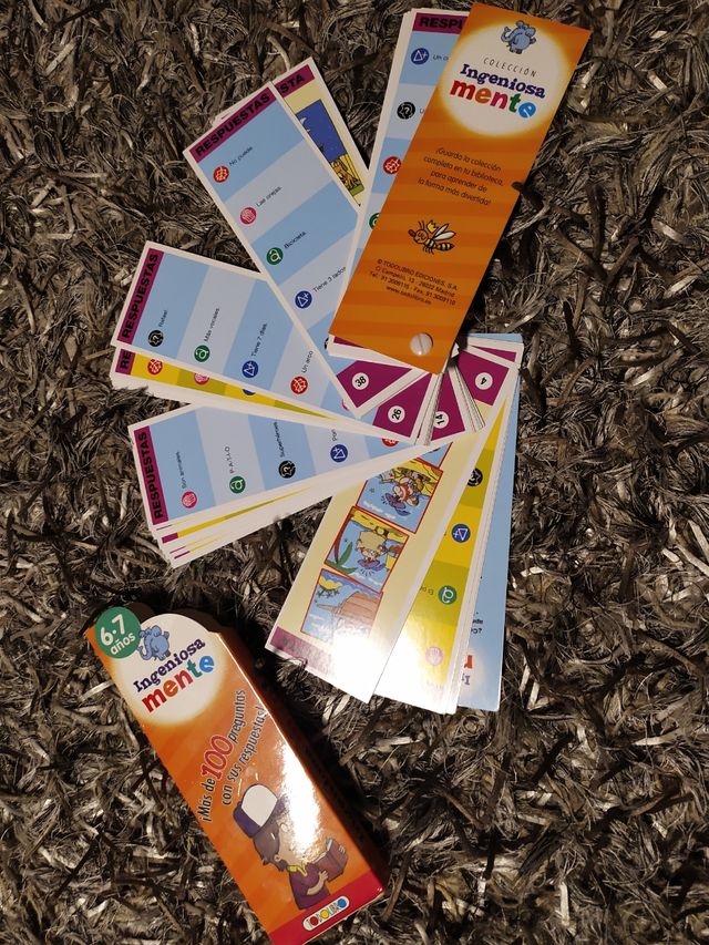 Juego de lince y juego de preguntas