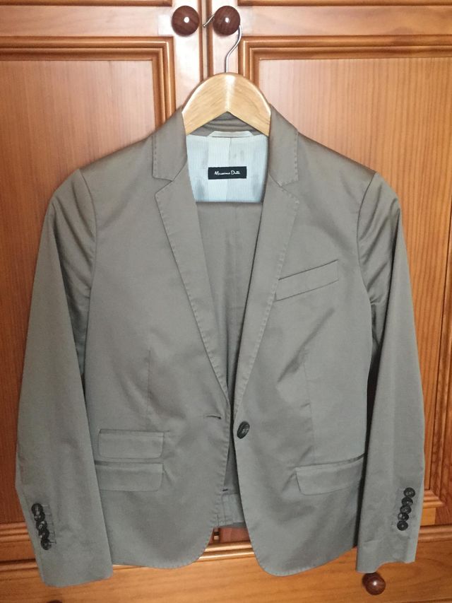 Traje chaqueta Massimo Dutti