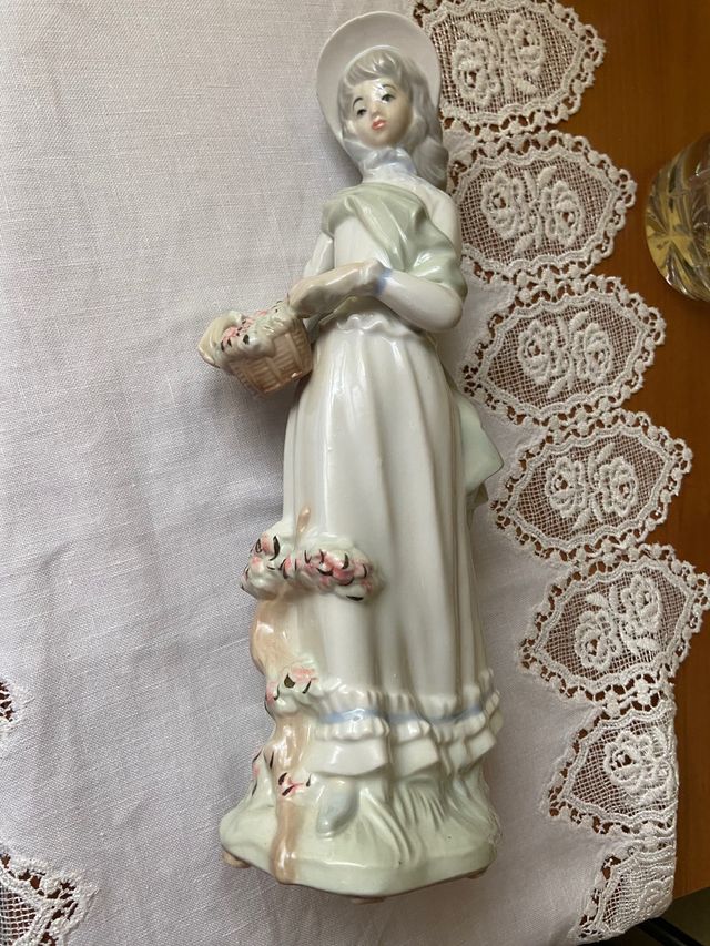 Figura Porcelana Española Sambo