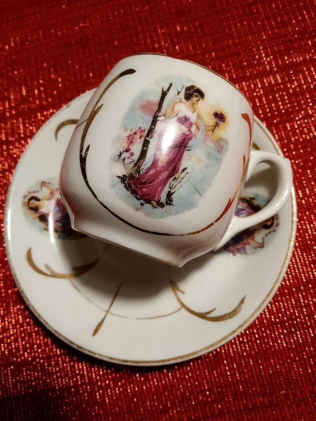 Coleccionismo.2 Antiguas tazas de café.