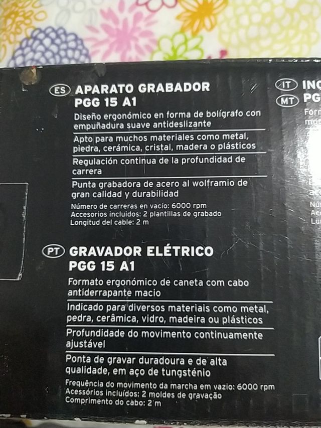 Aparato grabador