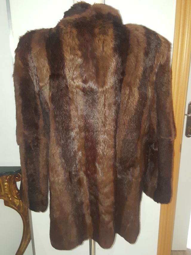 Abrigo piel Conejo