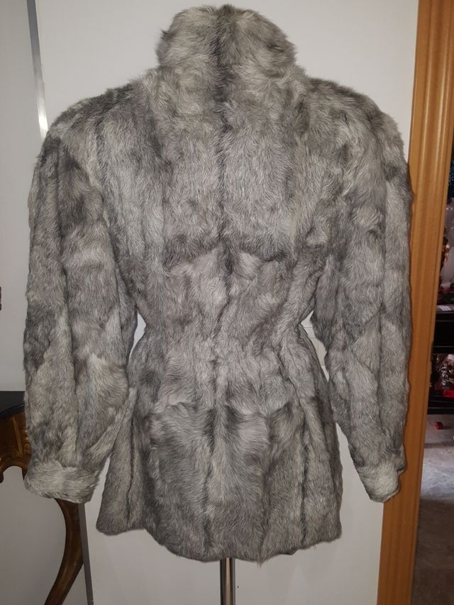 Abrigo Piel conejo