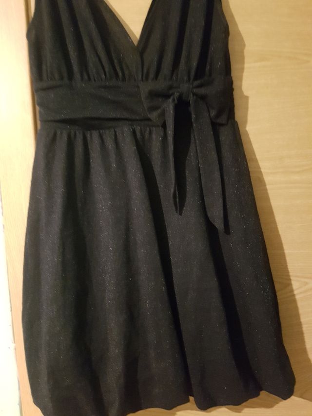 vestido con un poco de brillo