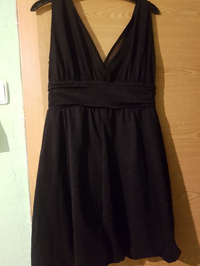 vestido con un poco de brillo
