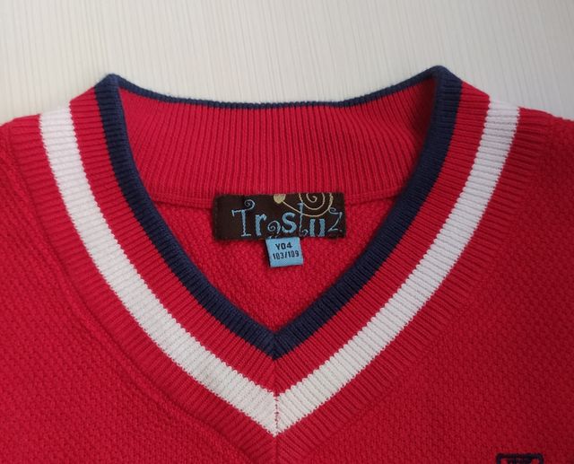 Jersey rojo de Trasluz