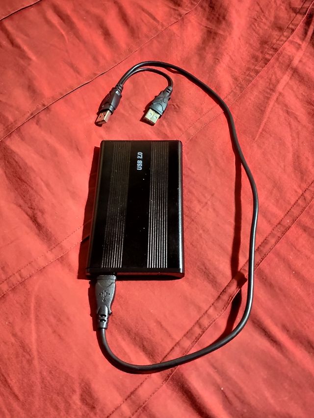 Caja para disco duro externo IDE de 2,5 pulgadas de segunda mano por 5