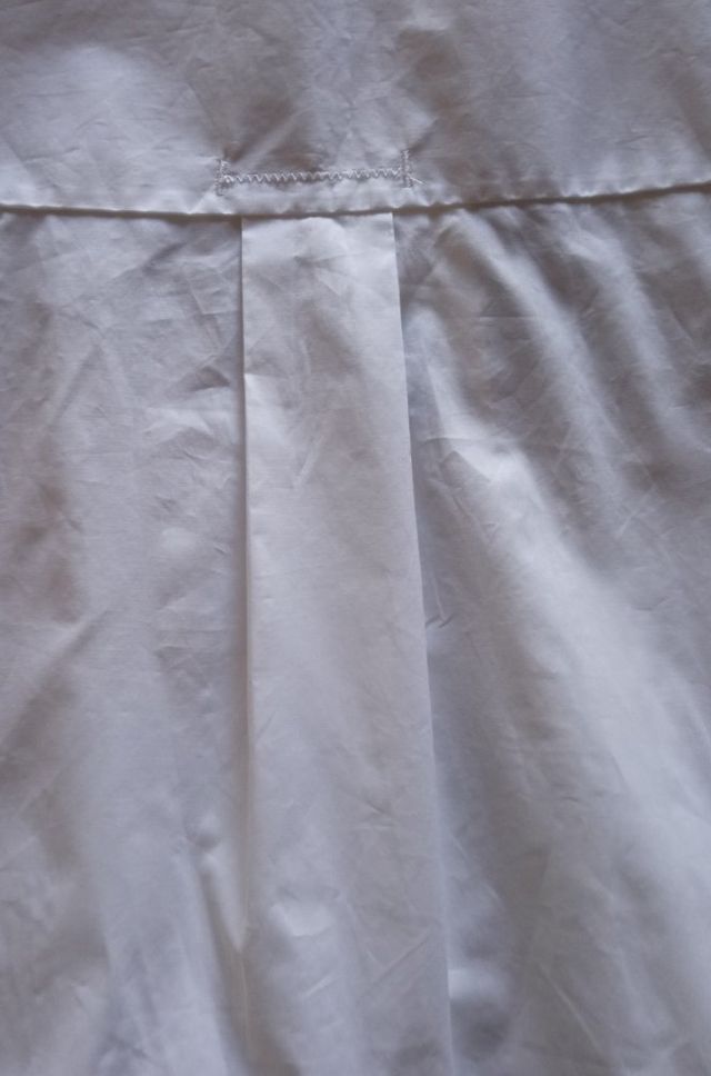 Camisa de algodón con bajo asimétrico