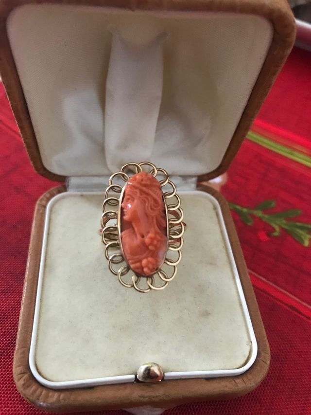 Anillo oro 18 k,antiguo victoriano año 1870