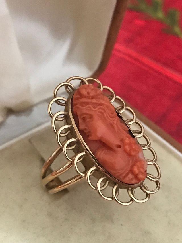 Anillo oro 18 k,antiguo victoriano año 1870