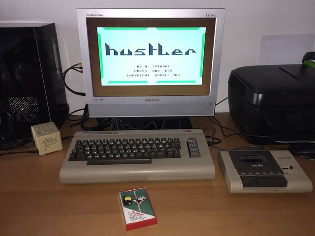 Hustler Juego Original Commodore 64