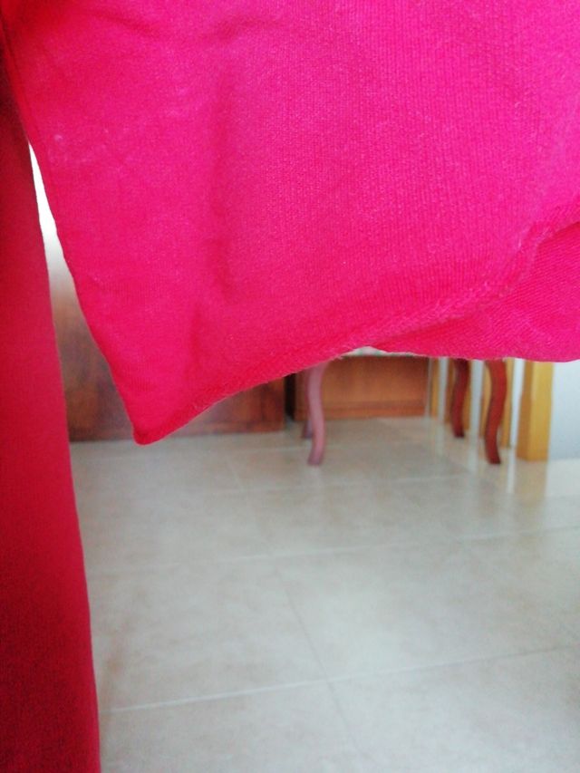 Sudadera roja corta H&M