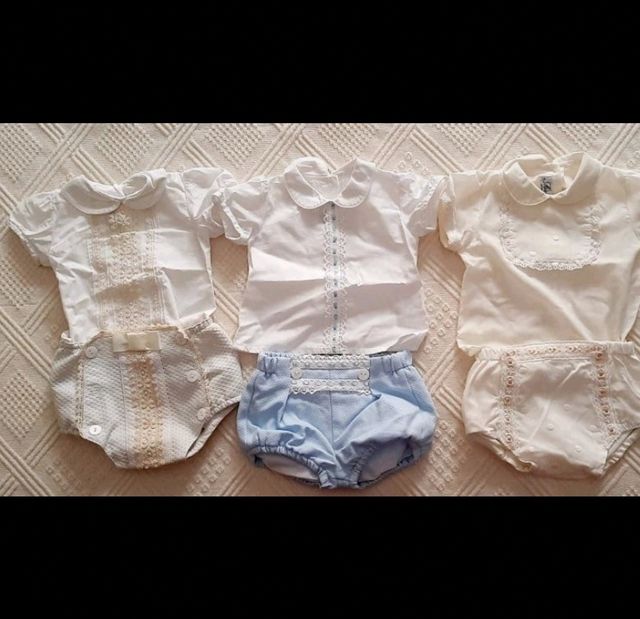 conjuntos bebé 3/6 meses